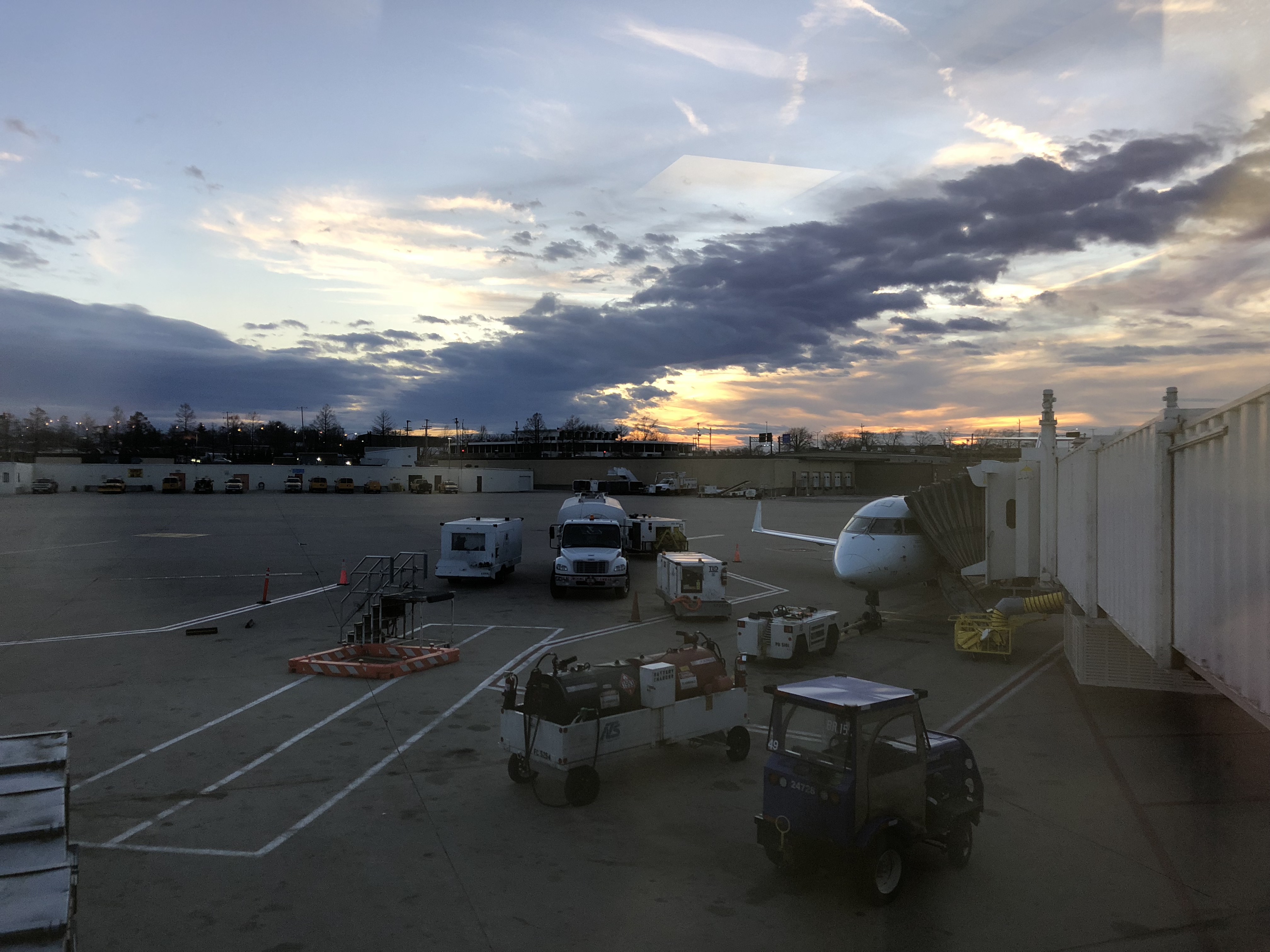 Air Canada Express CRJ100 at St. Louis-Lambert International Airport