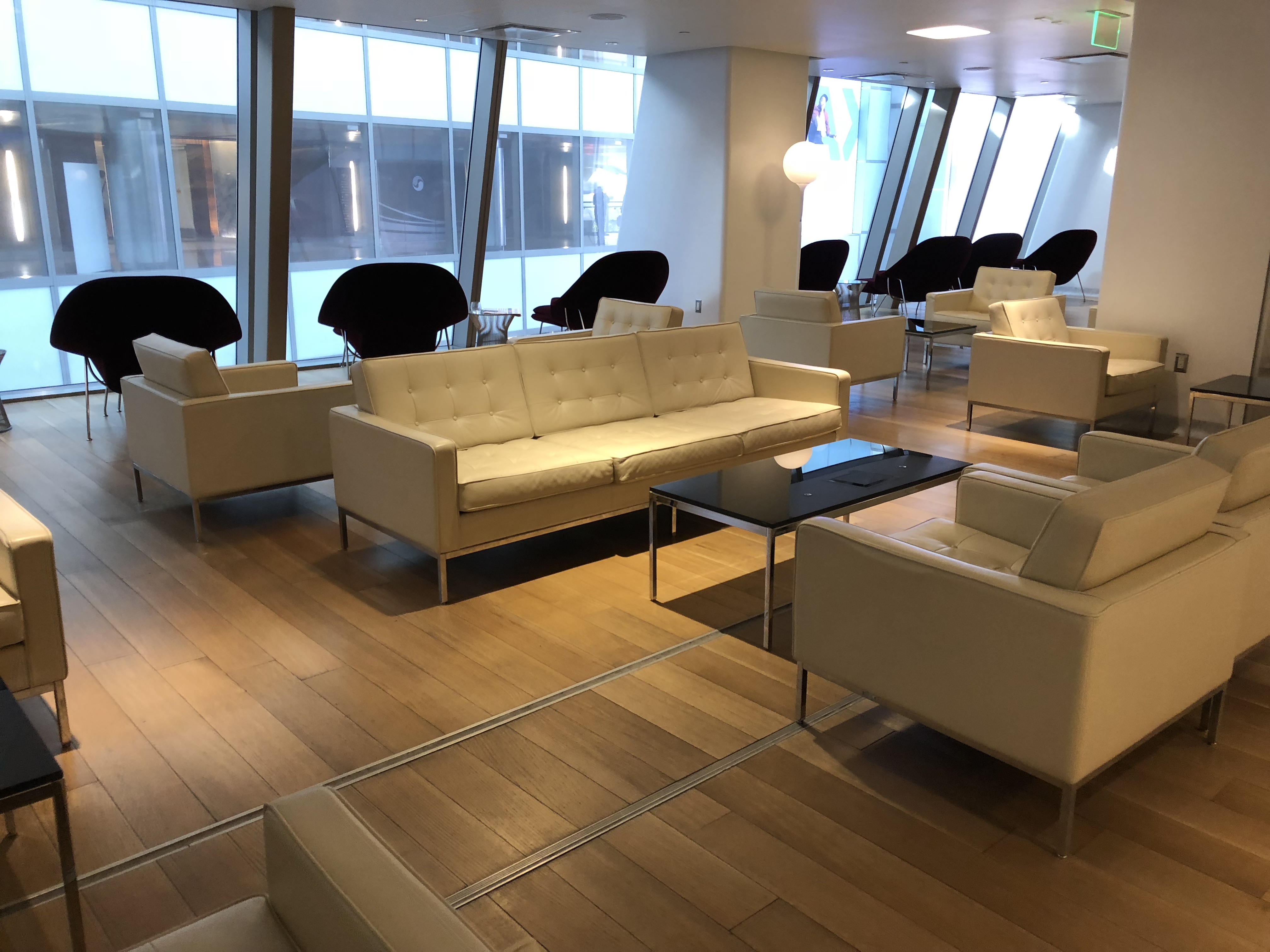 Qantas First Class Lounge LAX Lounge Chairs and Couches