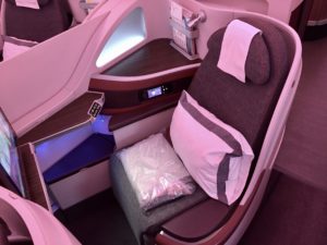 Qatar Airways business class