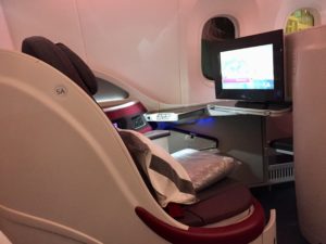 Qatar Airways business class