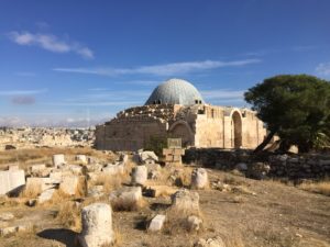 a stone building with a dome