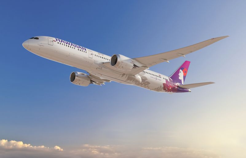Hawaiian Airlines switches to the Boeing 787 Dreamliner