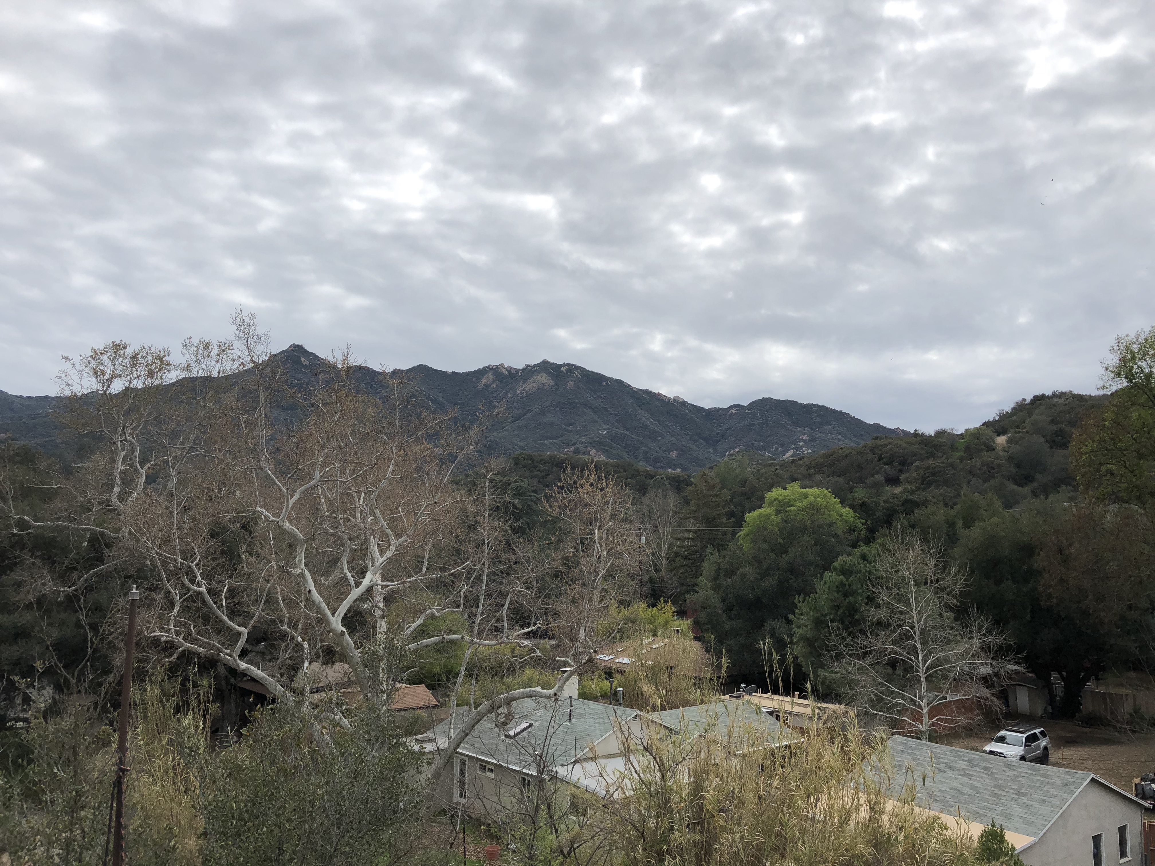 View from the observational deck at the property