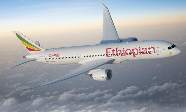 Do you know Ethiopian Airlines serves Dublin to Los Angeles?