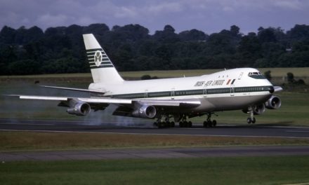What was an Aer Lingus 747 to New York like in 1975?