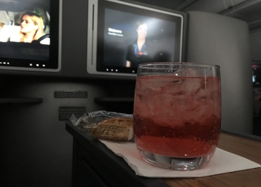 American Airlines A321T Business Class