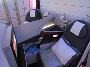 Love Seats Qatar Airways 787