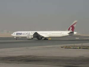 Qatar Airways oneWorld Plane