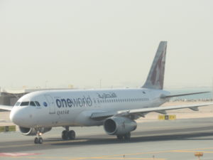 Qatar Airways oneWorld A320