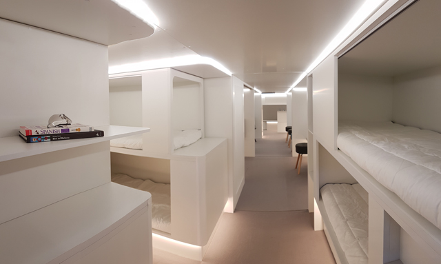 Would you pay to sleep in a lower deck berth when flying?