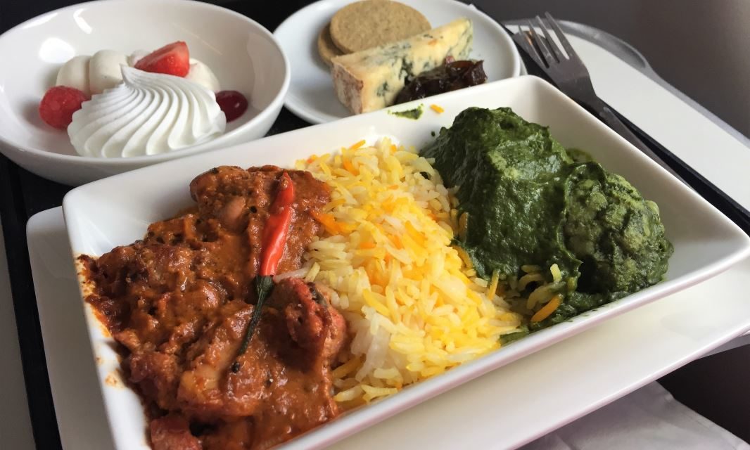 Is the food on your airline in business class this good?