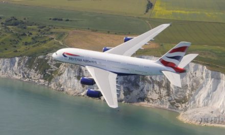 What is A380 Upper Deck like in World Traveller on British Airways?