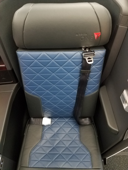a seat in a car