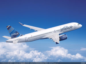 jetBlue Airbus A220