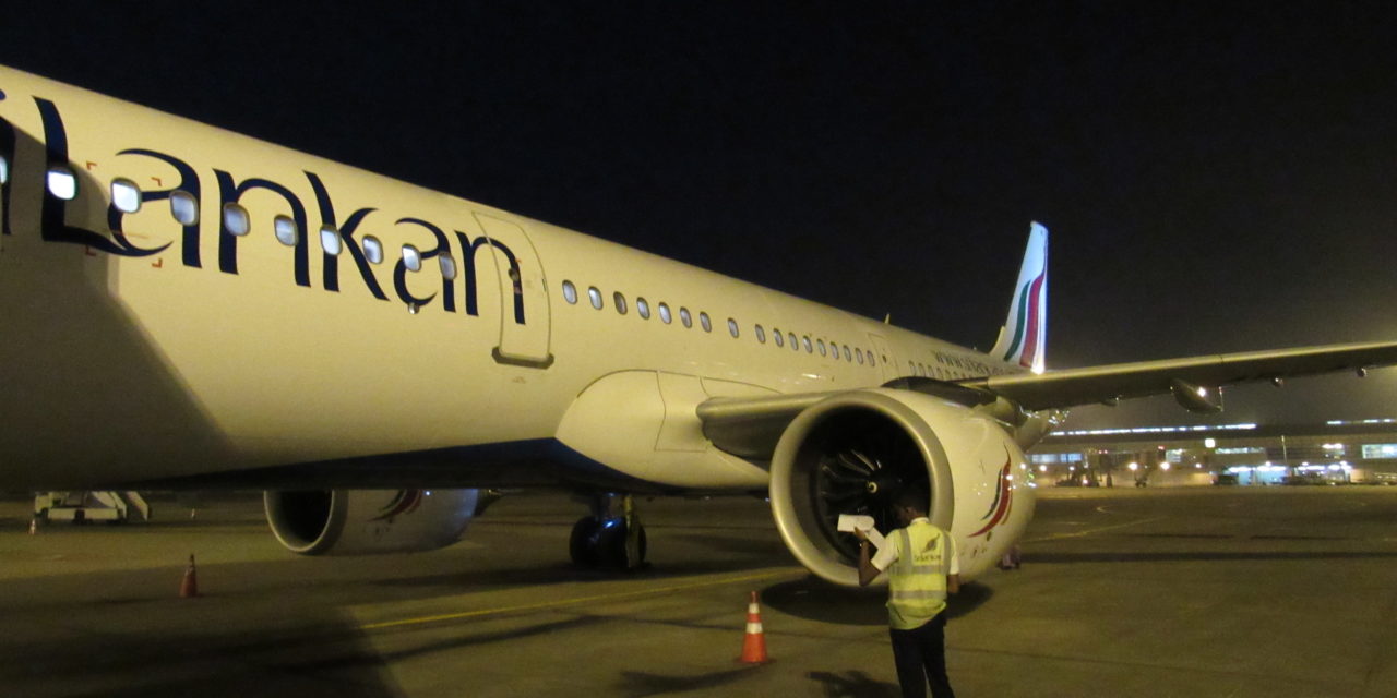 Sri Lankan Business Class Review A321 AUH-CMB