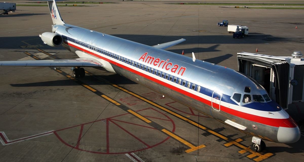 Where can you fly the American Airlines MD-80 before it retires?