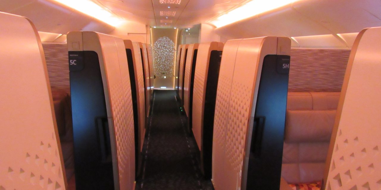 Etihad First Class Apartment A380 Review New York- Abu Dhabi