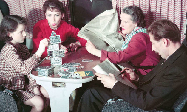 Do you remember when airlines gave out playing cards?