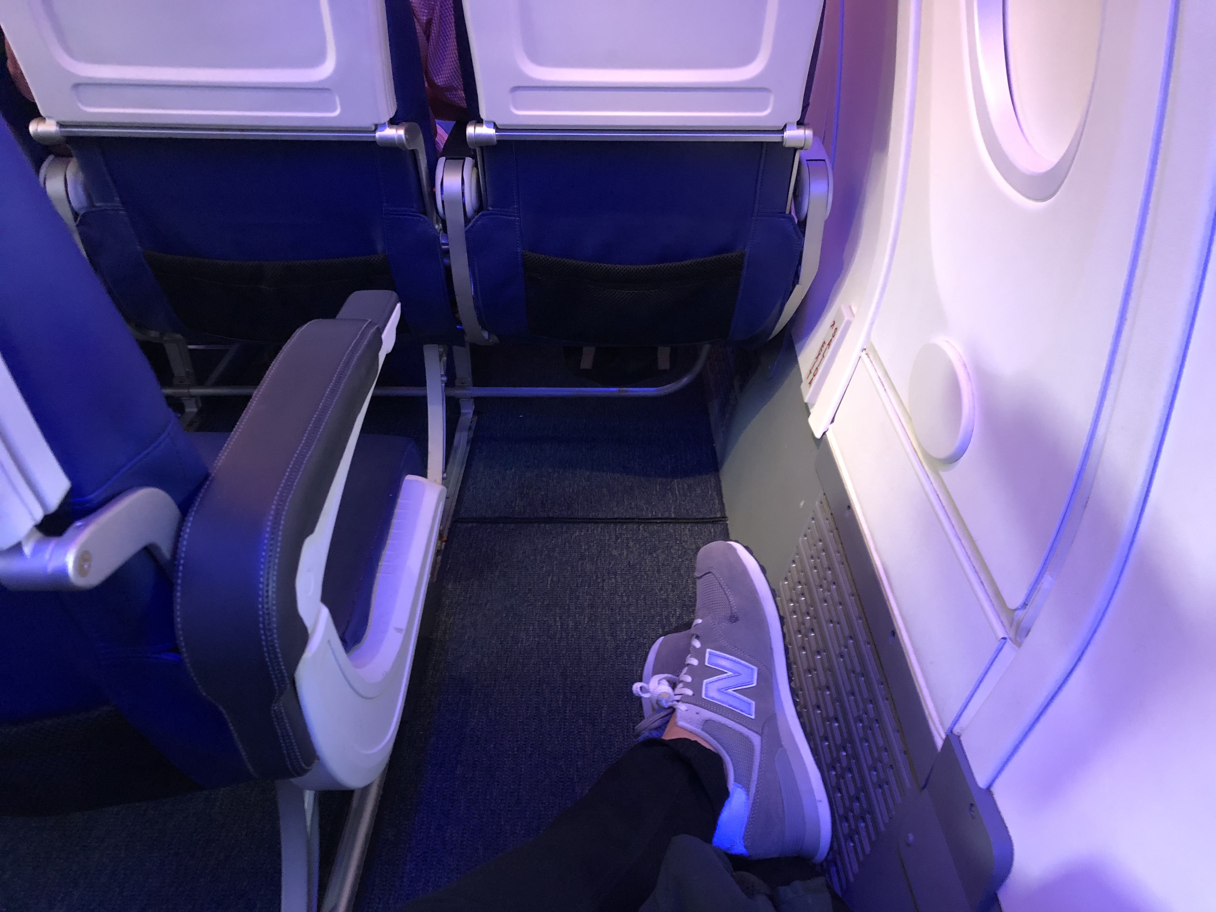 Southwest Airlines Boeing 737 MAX Legroom at 16F