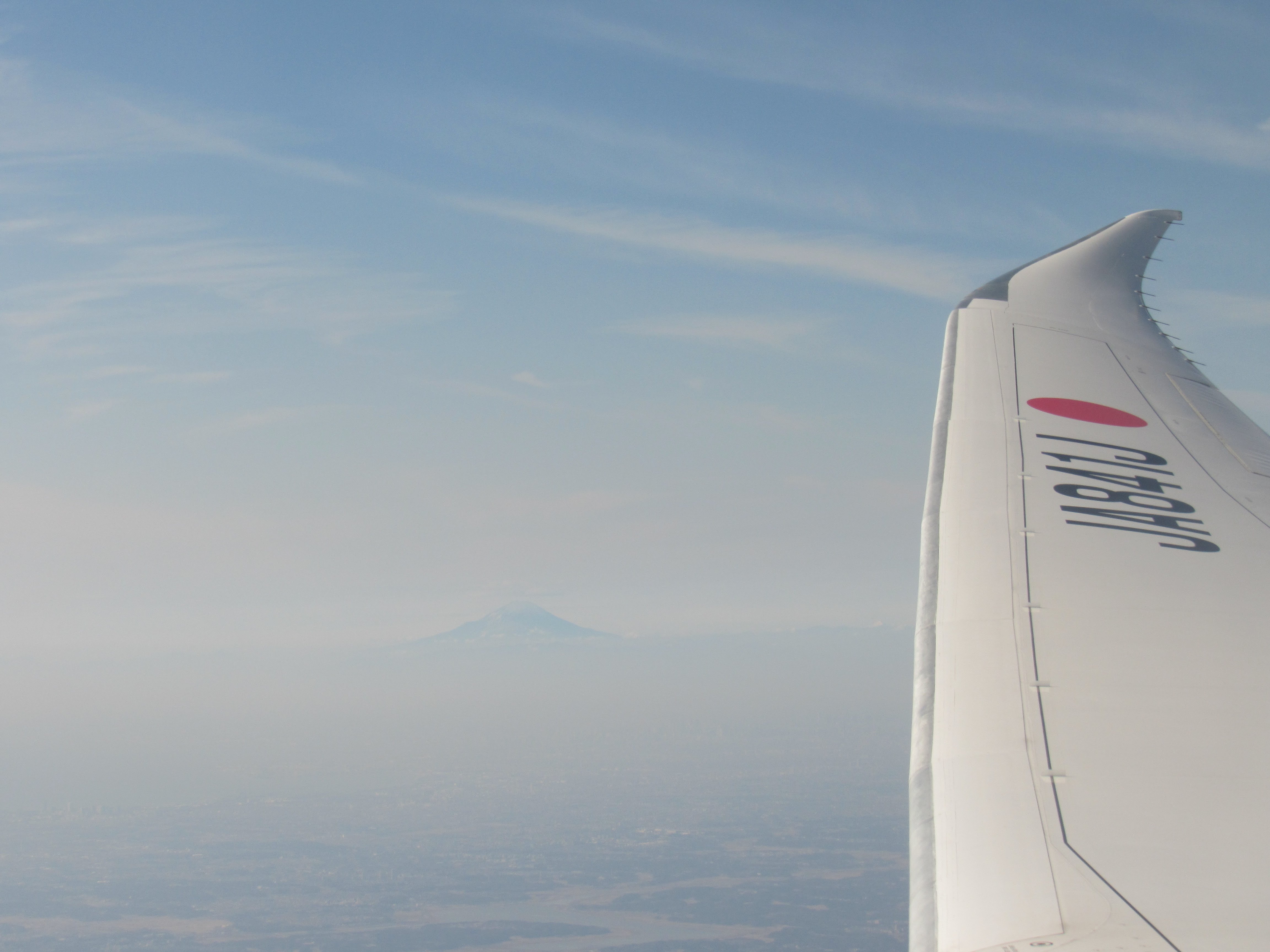 Mt. Fuji and 787