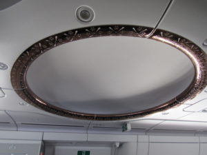 Qatar Airways A350 Business Class Ceiling