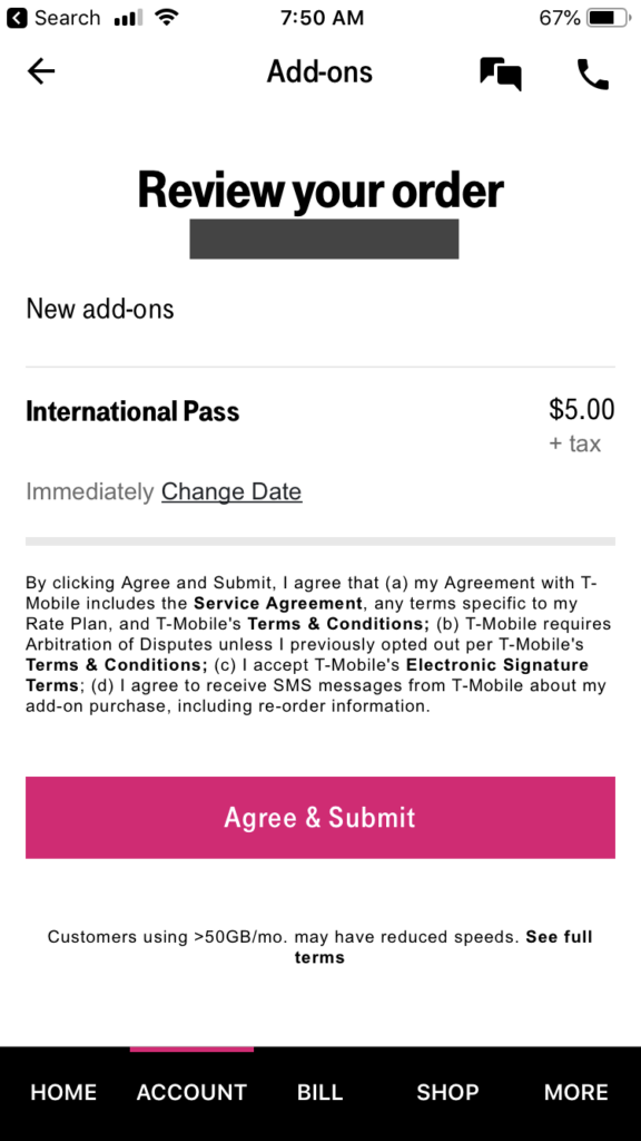 t mobile travel credits