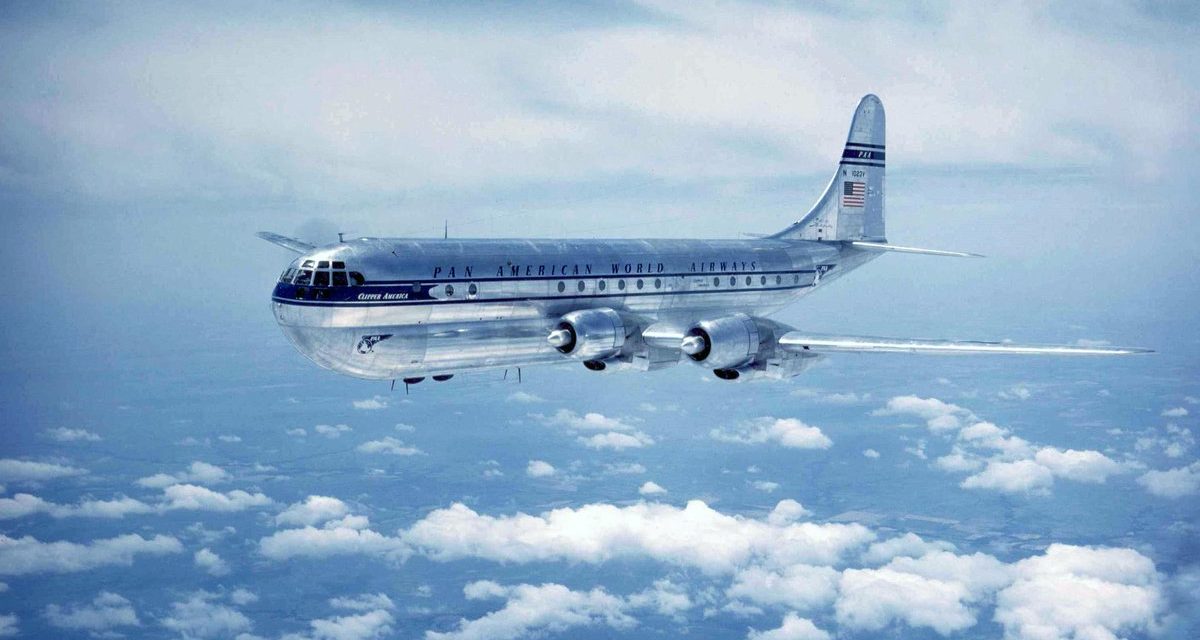 Does anyone remember the double-deck Boeing Stratocruiser?