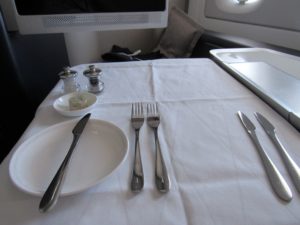 First Class Table Setting