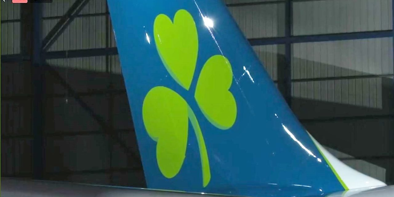 Aer Lingus officially unveils brand new livery for the 21st century