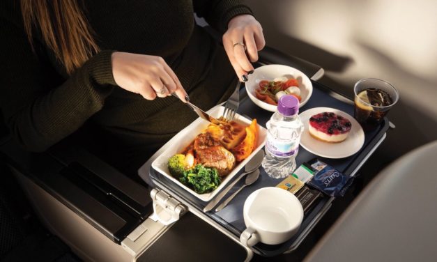 British Airways unveil new World Traveller Plus catering