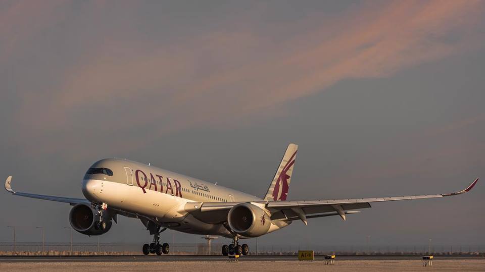 a plane on the runway