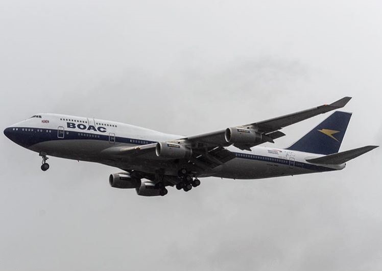 Have you seen the new BOAC Boeing 747 retro livery?