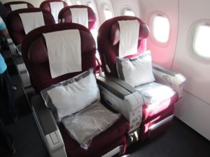 A320 Business Class Cabin