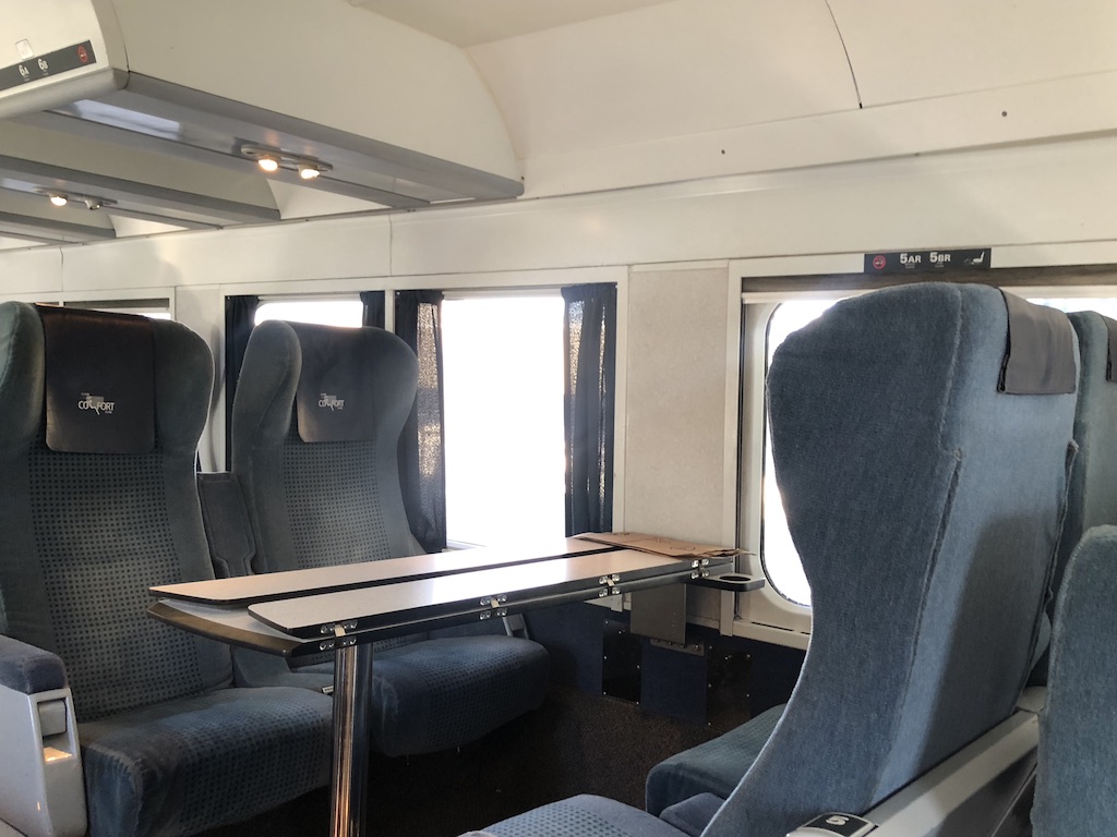 VIA Rail Comfort Class Review