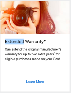 extended warranty
