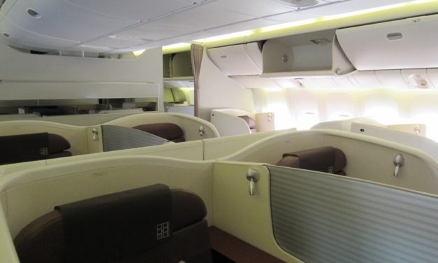 Japan Airlines First Class Review Tokyo to Chicago