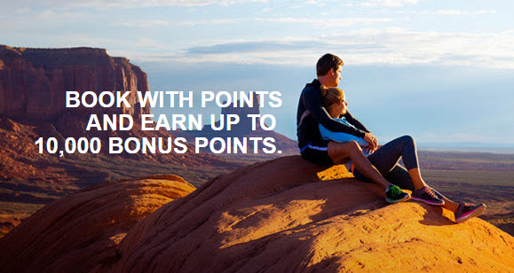 Up to 10,000 bonus points for booking with Amex Fixed Points Travel Program