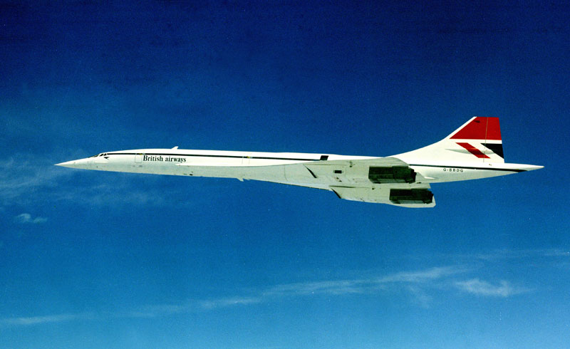 Does anyone remember the supersonic Concorde?