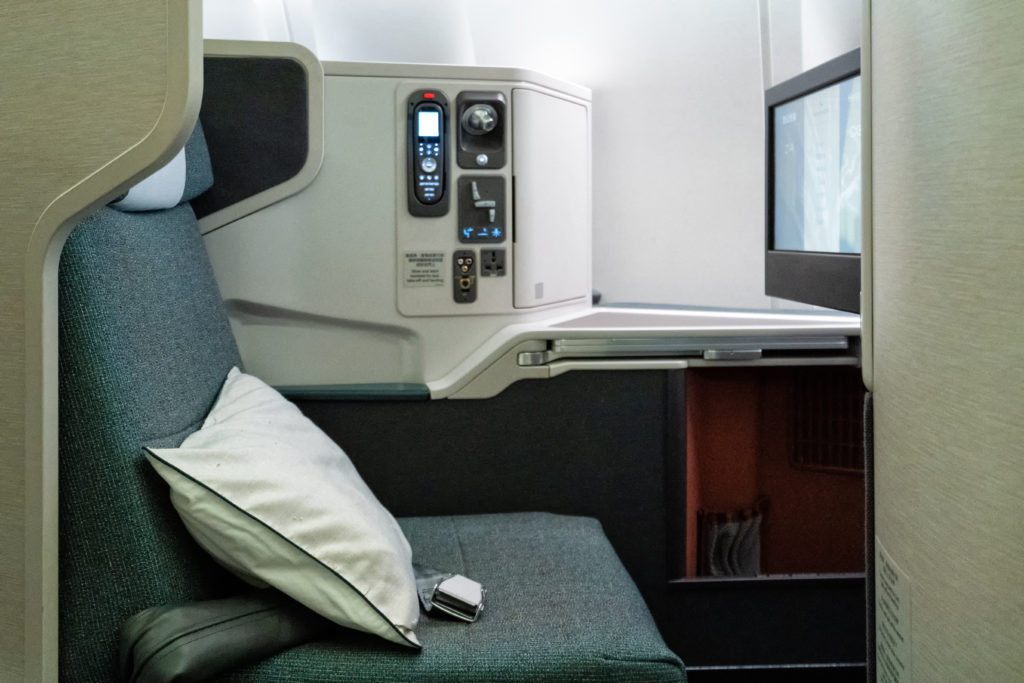 Cathay Pacific 777 Seat