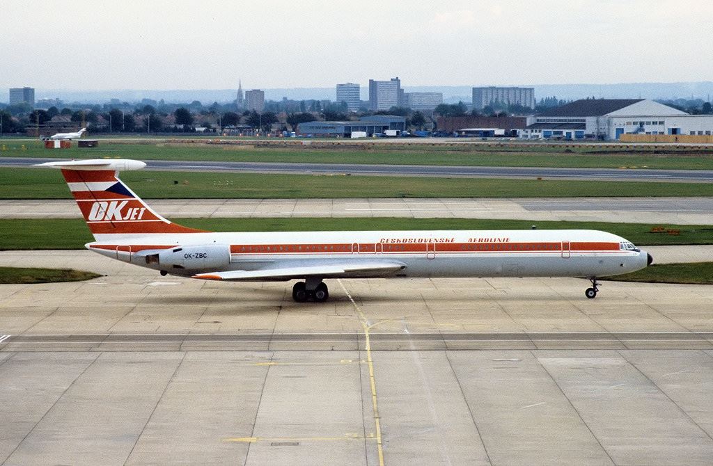 an airplane on the runway