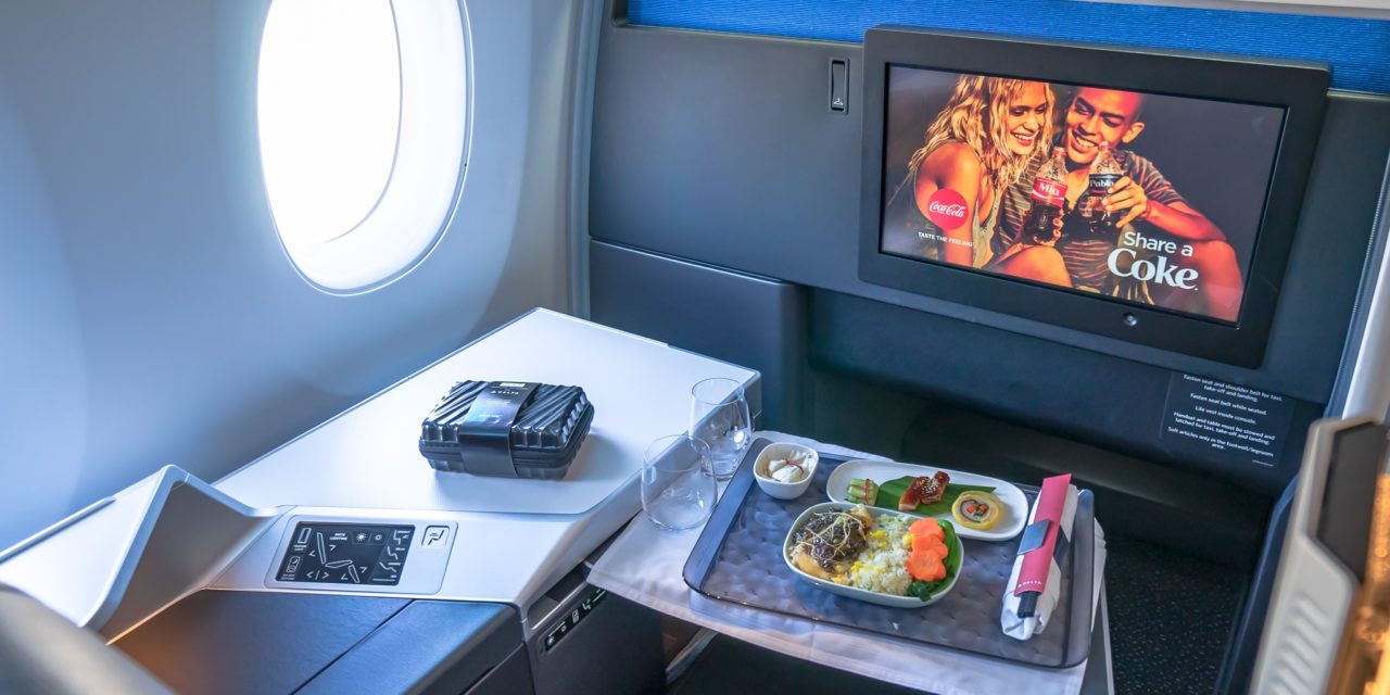 Delta Airlines A350 Suites Shanghai to LAX