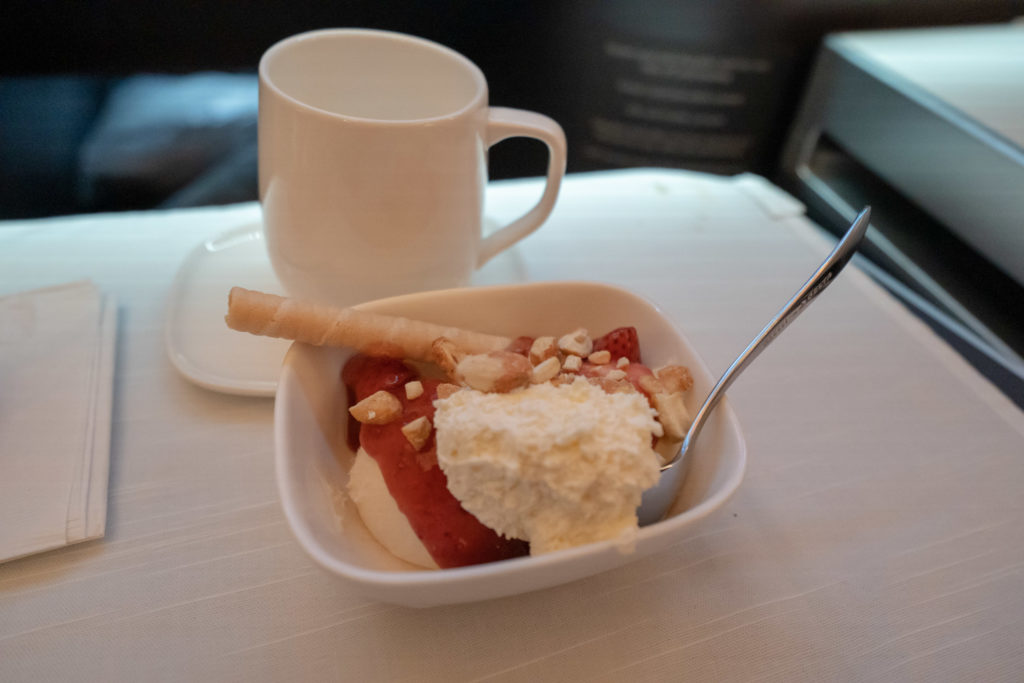 Delta Airlines A350 Dessert