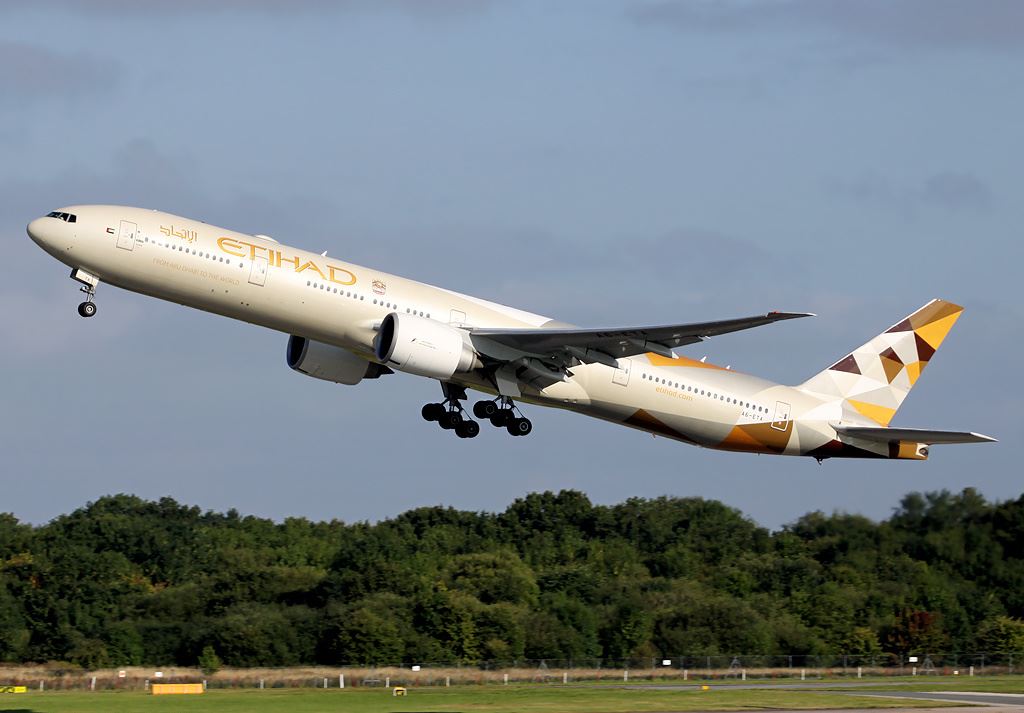 a large airplane flying in the sky