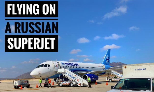 This Is What It’s Like To Fly in a Russian-Built Sukhoi Superjet on Interjet