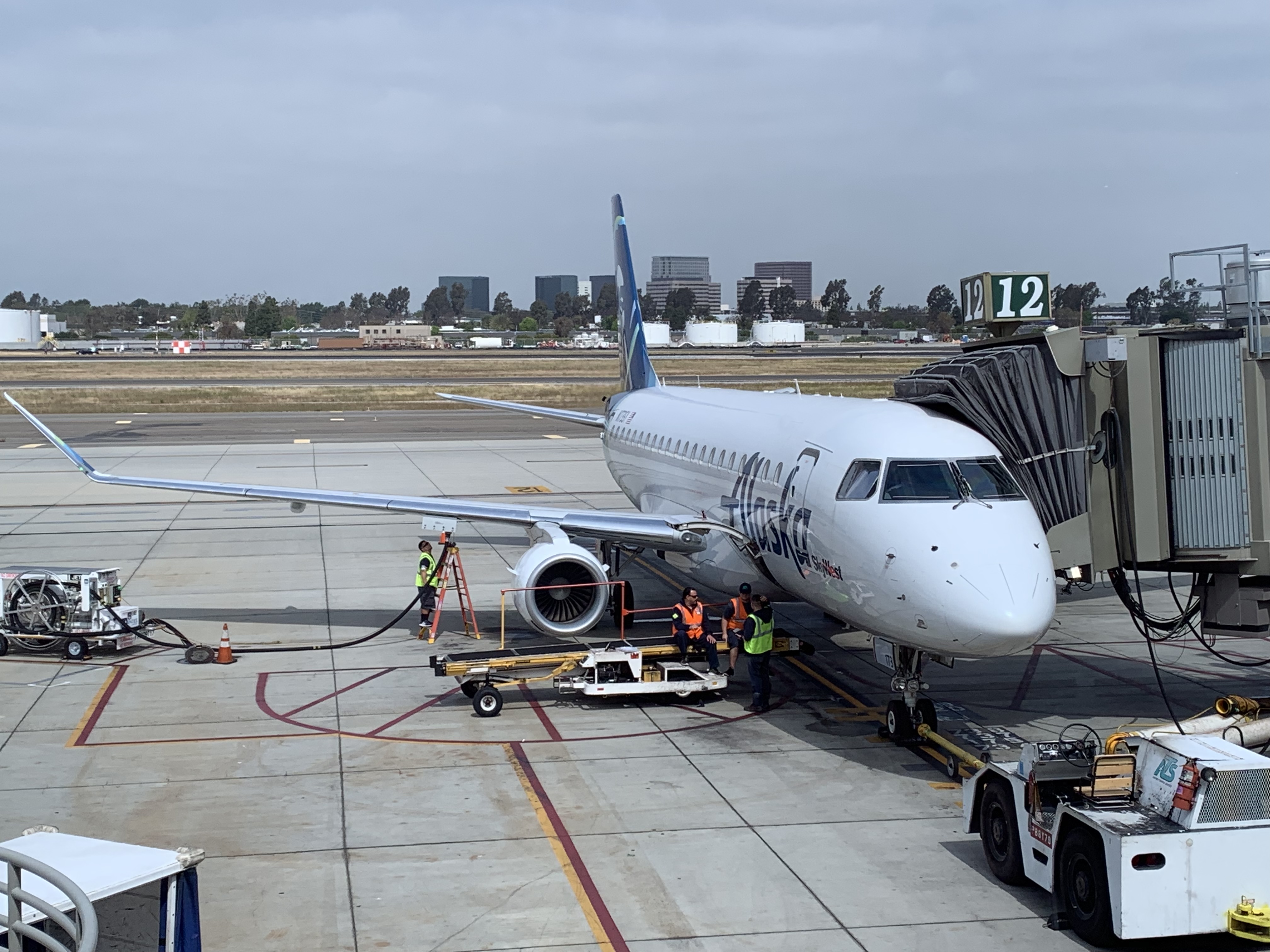 an airplane on the tarmac