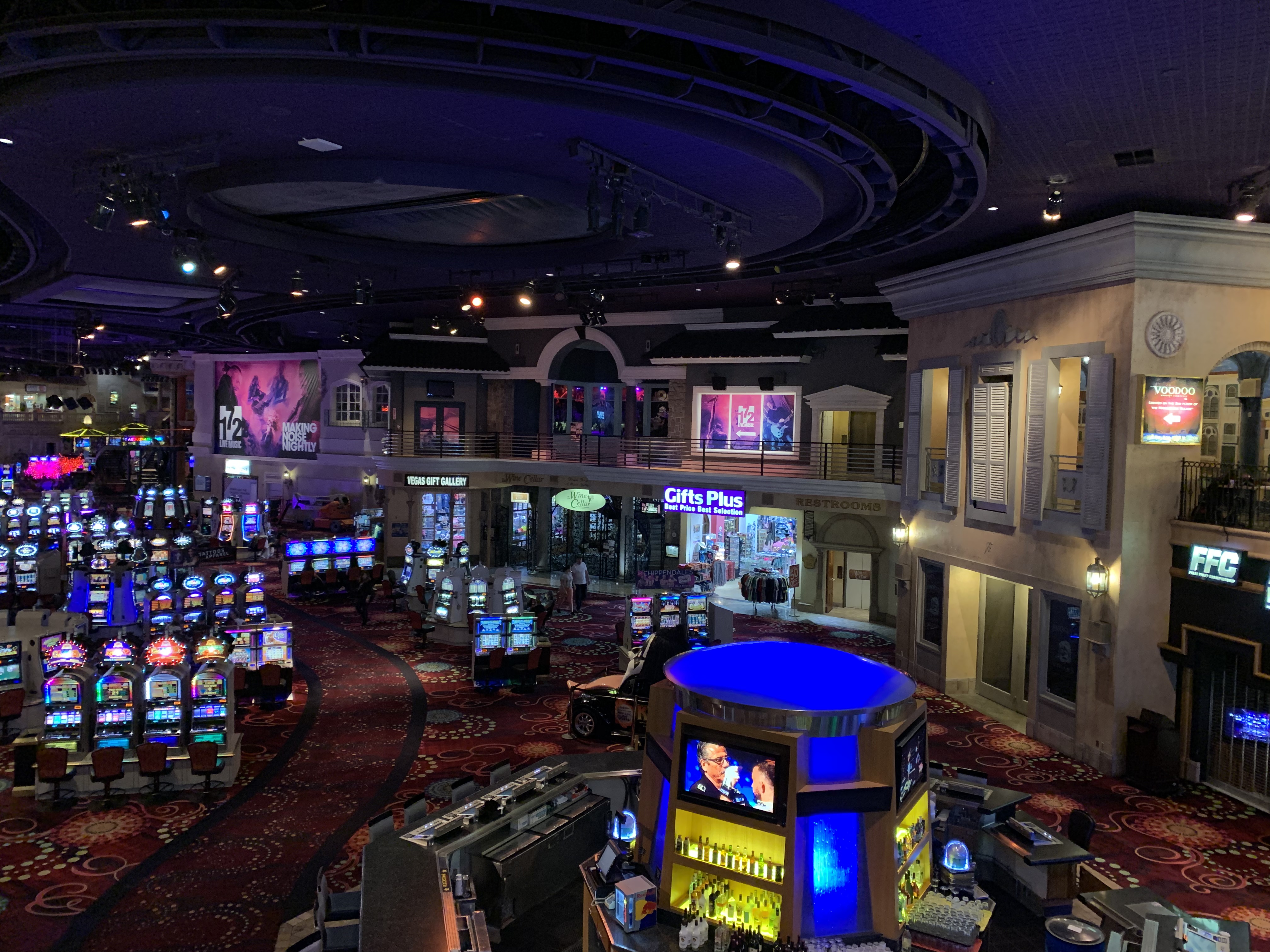 a casino with lots of slot machines