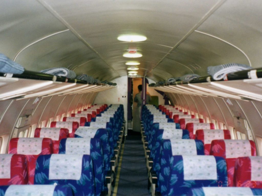 ANA NAMC YS-11 Cabin