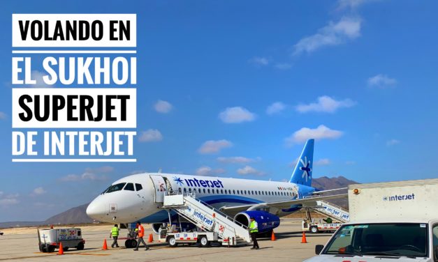 Crítica: Volando en Interjet Sukhoi Superjet desde Los Cabos a Toluca (En Español)