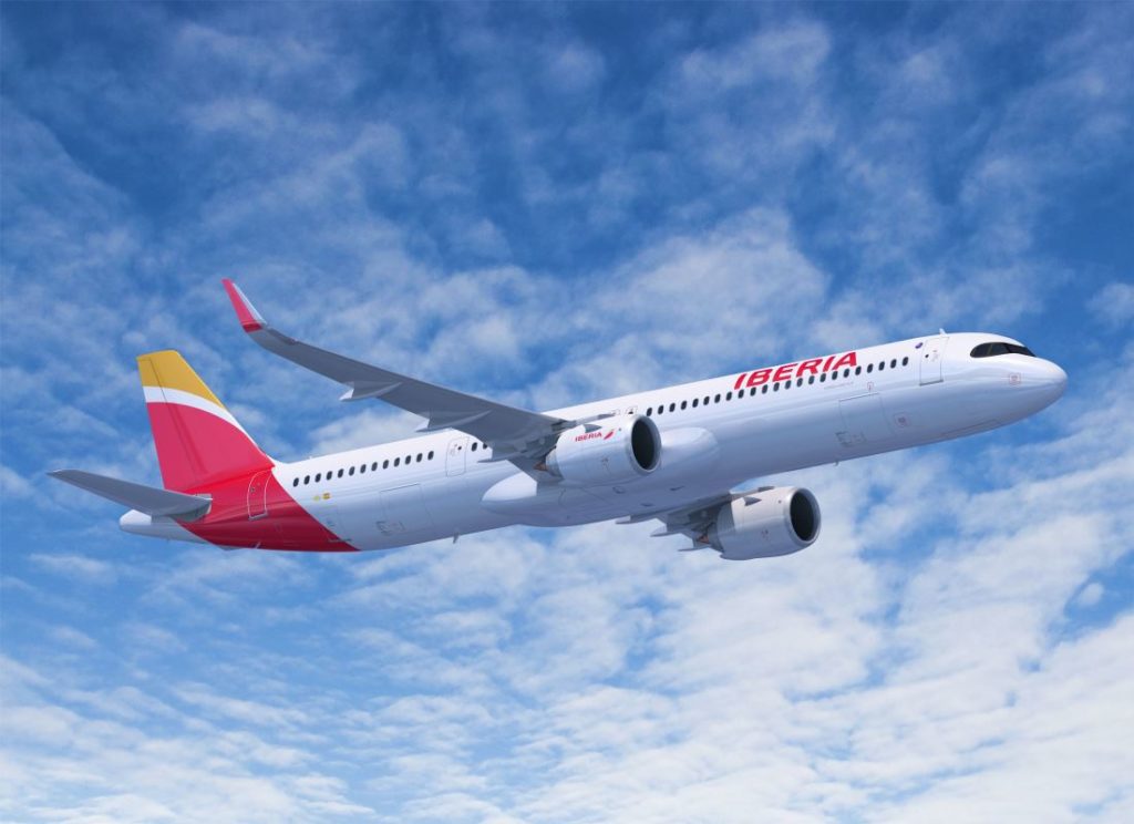 Iberia A321XLR Render