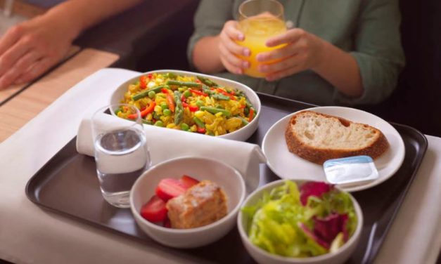 What special meals can you get on flights when on a diet?